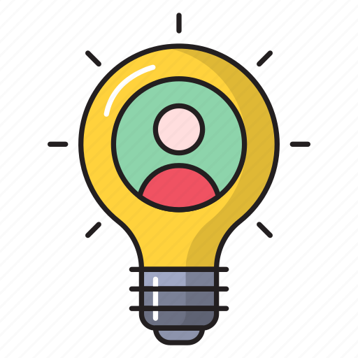 Bulb, creative, idea, solution, user icon - Download on Iconfinder