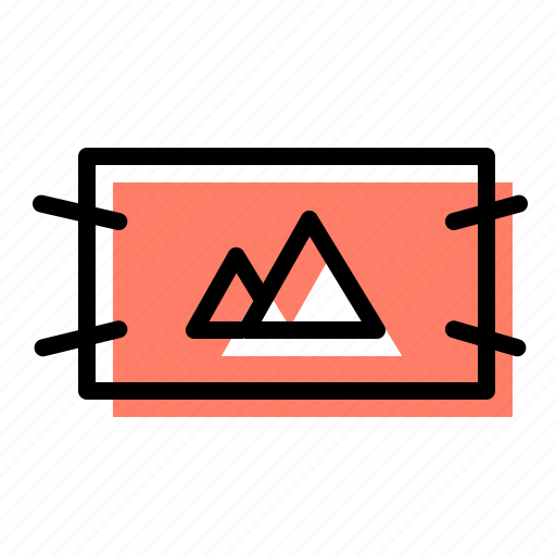 Outdoor, advertising, billboard, mountains icon - Download on Iconfinder