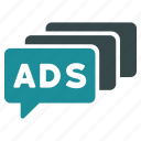 ad, ads, advertisement, advertising, marketing, messages, promotion