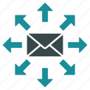 bulk, correspondence, email, letter, mail, mailing, send spam