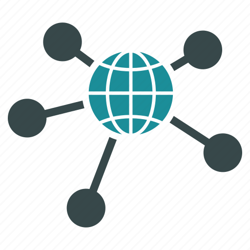 Communication, globe, web, earth, international links, map, world icon - Download on Iconfinder