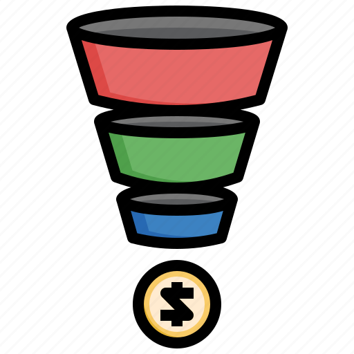 Sales, funnel, economy, filter, business, finance icon - Download on Iconfinder