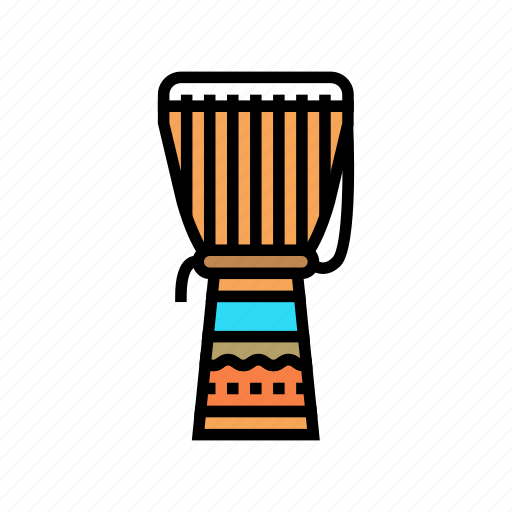 Drum, africa, traditional, musician, instrument, continent icon - Download on Iconfinder