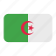 african flag, algeria, algeria flag, flag icon 