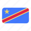 african flag, congo, congo flag, democratic, flag icon, republic 