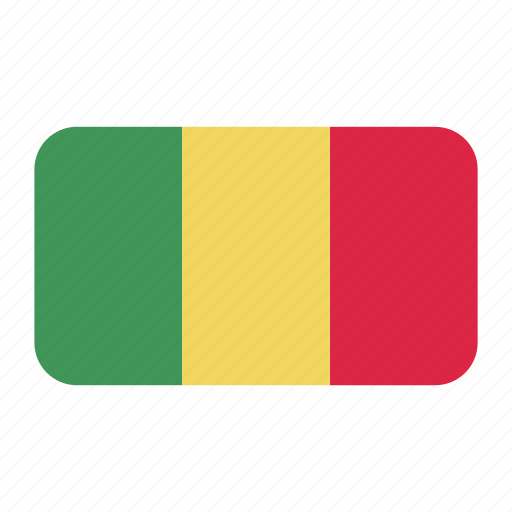 African flag, flag icon, mali, mali flag icon - Download on Iconfinder