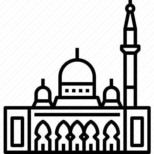 Niamey, grande, mosquee, niger, africa, landmark icon - Download on Iconfinder