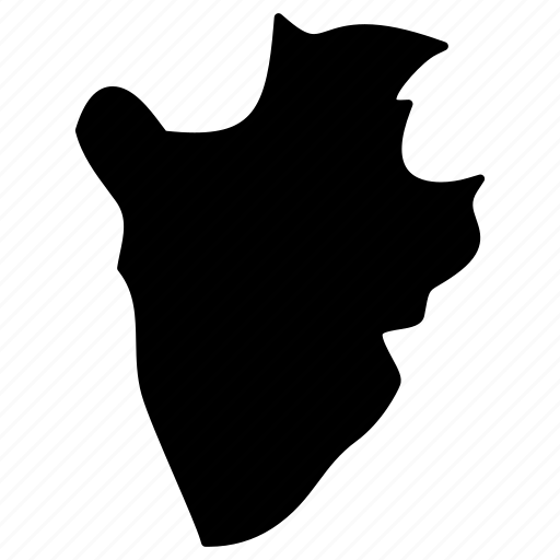 Burundu, burundu country, burundu map icon - Download on Iconfinder