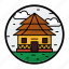 african, hut, round, house, village, farm house 
