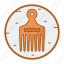 african comb, hairdressing, hair comb, hair style, equipment 