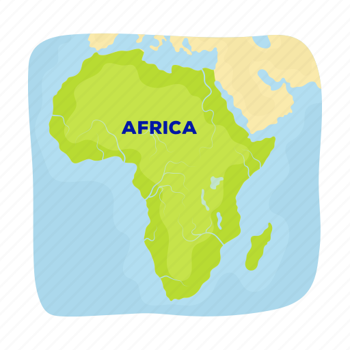 Africa, continent, geography, map, territory icon - Download on Iconfinder