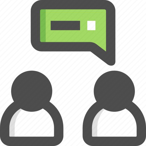 Communication, face to face converasation, meeting, review, scrum team icon - Download on Iconfinder