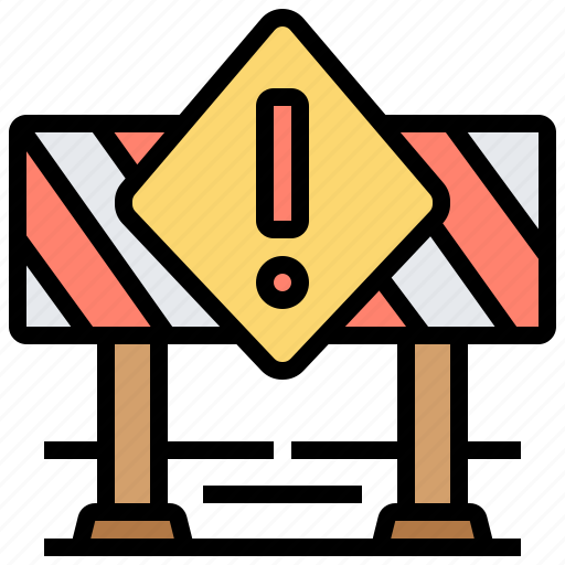 Block, impediment, obstruction, restricted, warning icon - Download on Iconfinder