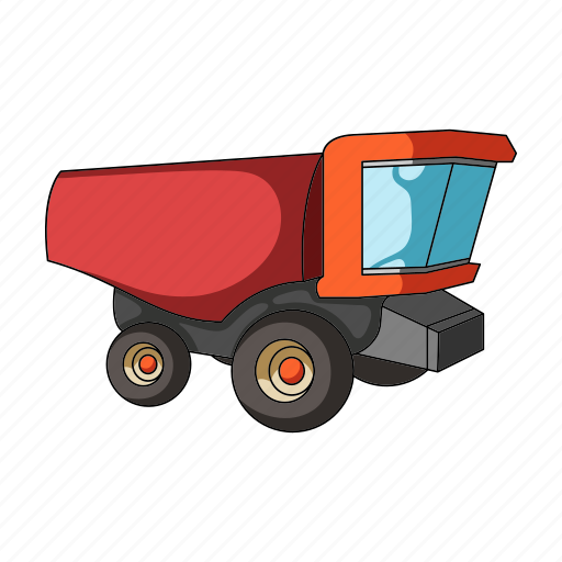 Agricultural machinery, dump truck, equipment, farm, machinery, truck icon - Download on Iconfinder