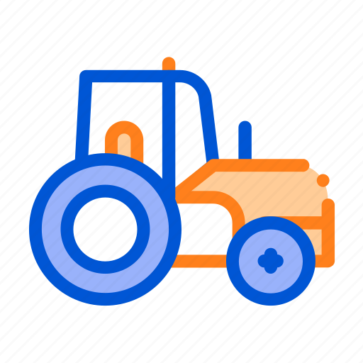 Farmland, tractor, vehicle icon icon - Download on Iconfinder