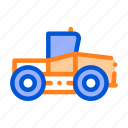 industry, tractor, vehicle icon