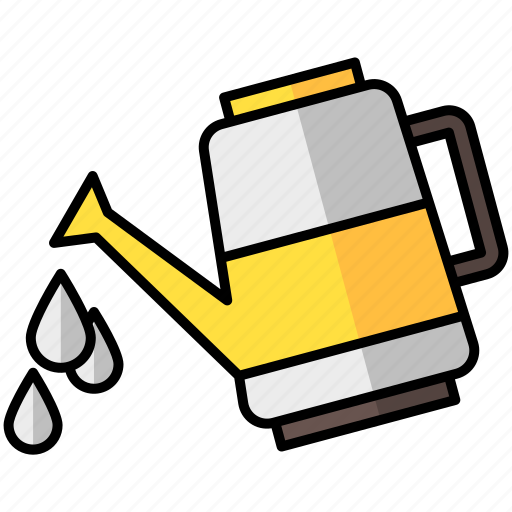 Watering, plants, watering can, water icon - Download on Iconfinder
