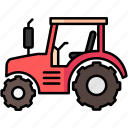 tractor, agriculture, gardening, equipment