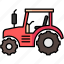 tractor, agriculture, gardening, equipment 