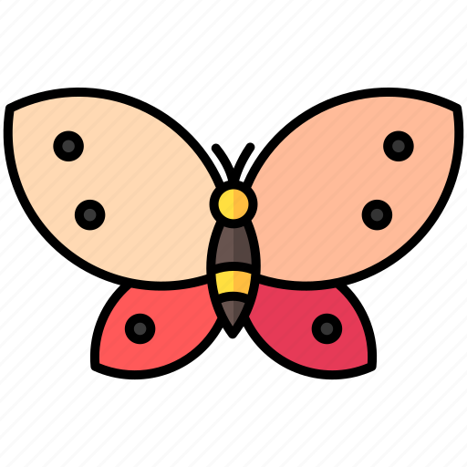 Butterfly, insect, animal, pollination icon - Download on Iconfinder