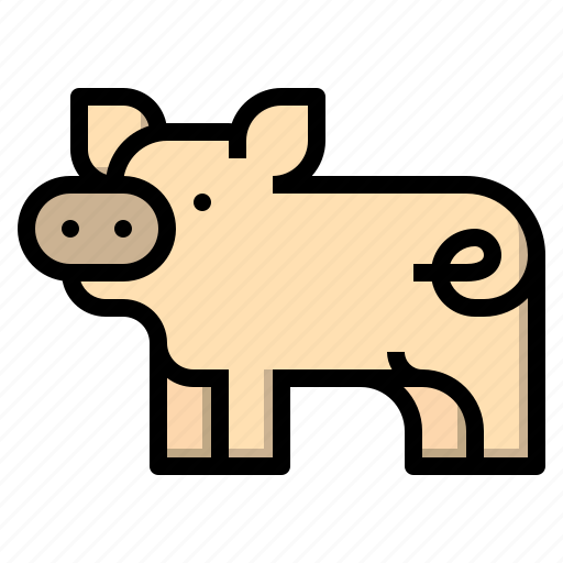 Animal, animals, farm, kingdom, pig, wildlife, zoo icon - Download on Iconfinder