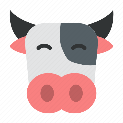Cow, animal, farm, cattle, beef icon - Download on Iconfinder