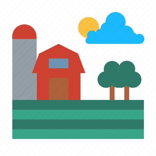 Farm, landscape, agriculture, organic, harvest icon - Download on Iconfinder