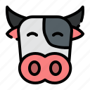 cow, animal, farm, cattle, beef