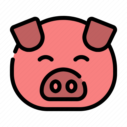 Pig, animal, piglet, farm, hog icon - Download on Iconfinder
