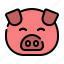 pig, animal, piglet, farm, hog 