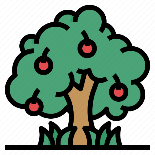 Tree, ecology, garden, gardening, nature, environment, fruit icon - Download on Iconfinder