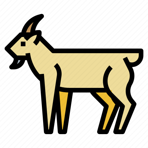 Farming, wildlife, goat, gardening, animal icon - Download on Iconfinder