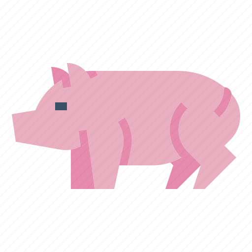 Farming, pig, animal, livestock, gardening, pork, farm icon - Download on Iconfinder