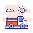 pickup, truck, vehicle, transport