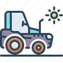 tractor, lorry, farm, agriculture, harvest, semi truck, agrimotor