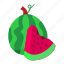 watermelon, food, agriculture, fresh 