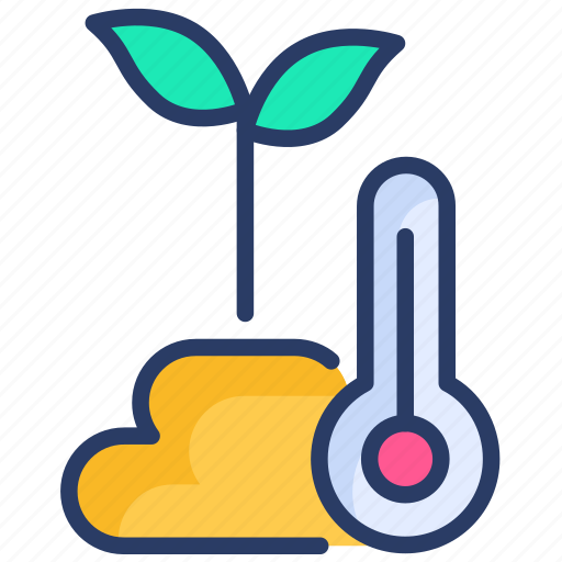 Forecast, medium, temperature, thermometer, warm, weather icon - Download on Iconfinder