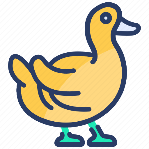 Animal, duck, swan, swimming, toy, yellow icon - Download on Iconfinder