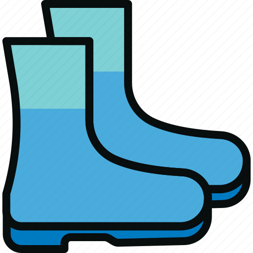 Boots, design, equipment, foot, gardening, rubbe icon - Download on Iconfinder