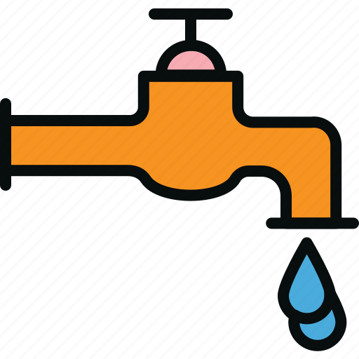 Drink, drop, faucet, pipe, supply, tap, water icon - Download on Iconfinder