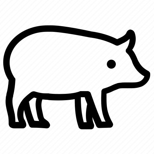 Agriculture, animal, farm, farming, pig, piggy icon - Download on Iconfinder
