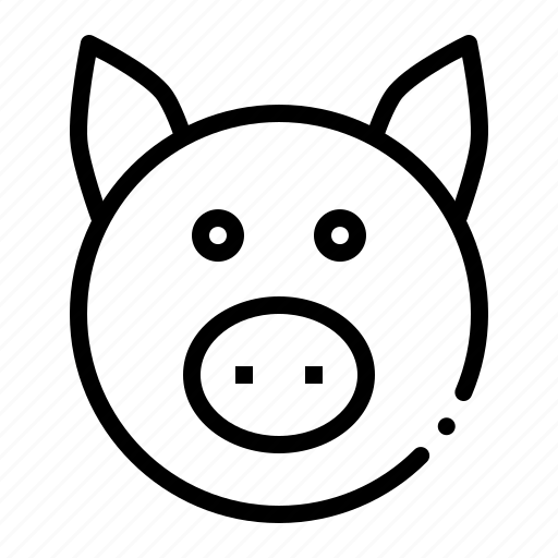 Farm, livestock, pig, piggy, meat, saving, savings icon - Download on Iconfinder