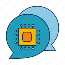 chatting, artificial intelligence, technology, software, innovation, robotic, cloud computing, automated, coding