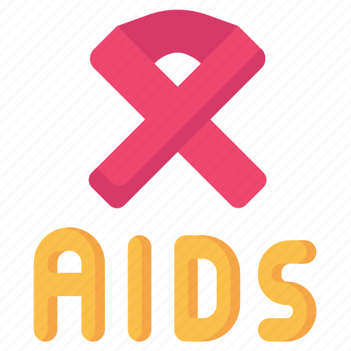Aids, aids day, hiv, ribbon icon - Download on Iconfinder