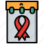 aids, hiv, virus, medical, calendar, day 