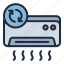 inverter, hvac, cooling, ac, unit, energy, saving, device, air conditioner 