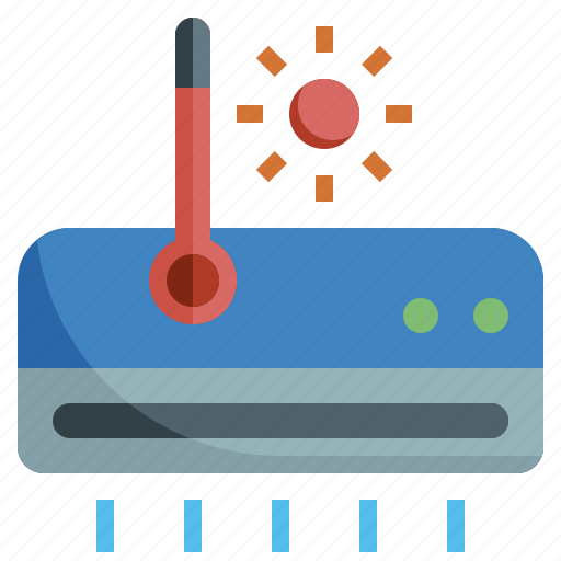 Hot, air, conditioner, cooler, warm, degree, hot air icon - Download on Iconfinder