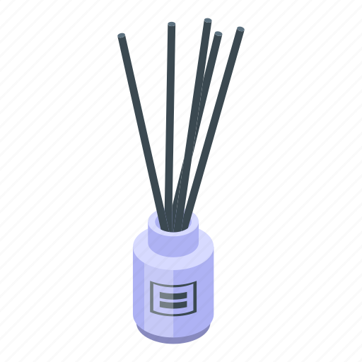 Sticks, air, freshener, isometric icon - Download on Iconfinder