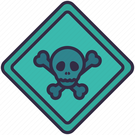 Caution, danger, death, hazadous, quarantine, warning icon - Download on Iconfinder