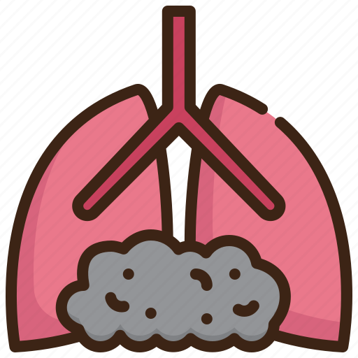 Dust, smog, lung, air, pollution icon - Download on Iconfinder